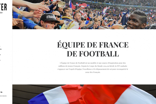 Matter - Page de la Fédération Française de Football